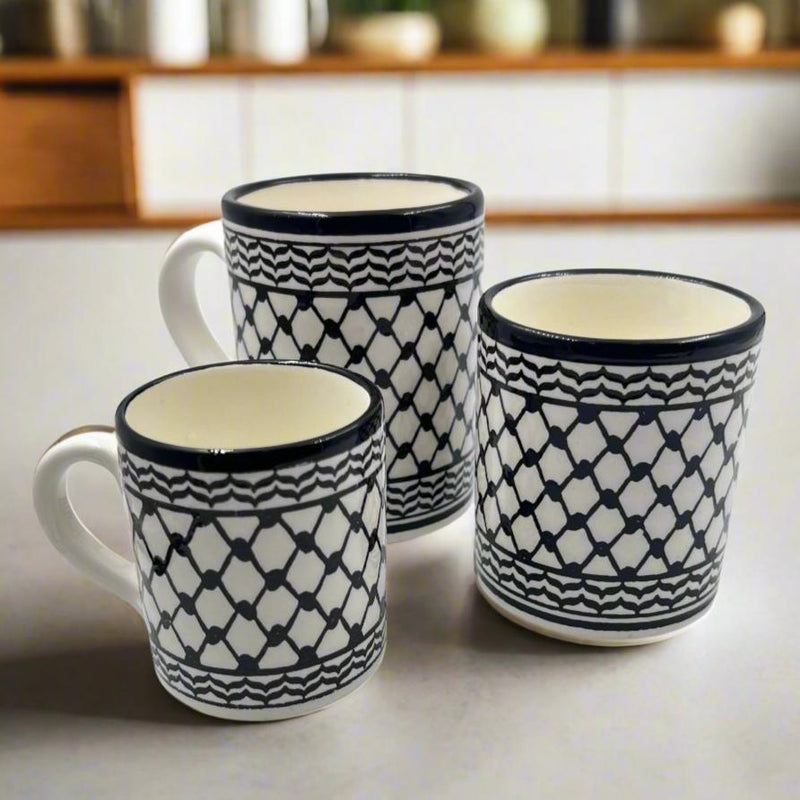 Ceramic Keffiyeh Mug