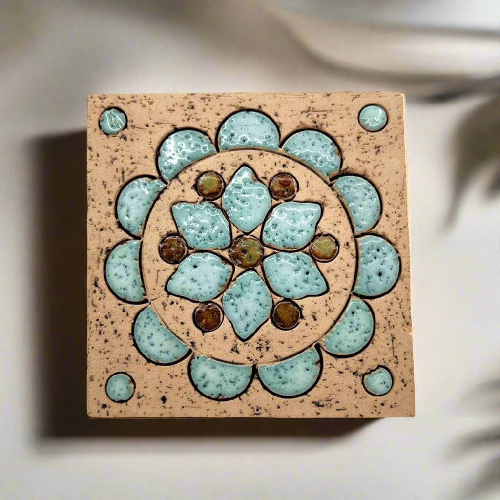 Coaster Nabateans Handcrafted Square