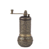 Coffee Grinder Mini White Metal