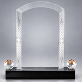 Plaque Gate Crystal - Free Hand Engraving