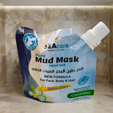Cucumber Naturals Dead Sea Mud Mask for Face, Body and hair for Acne, Blackheads