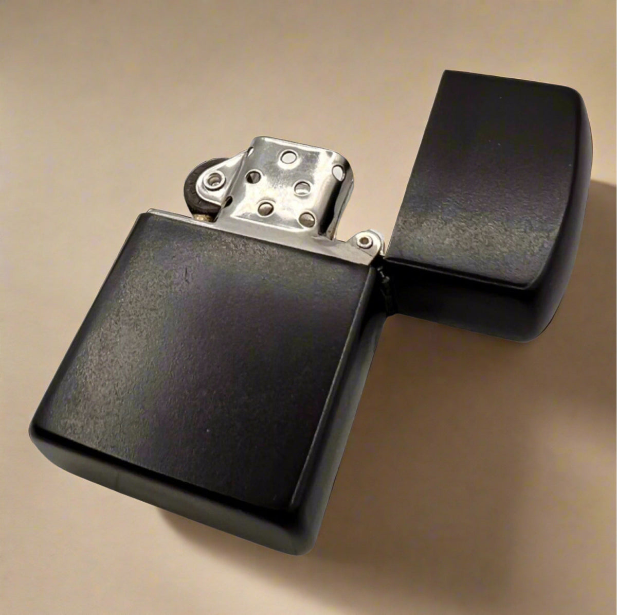Custom Lighter Windproof Black