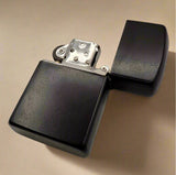 Custom Lighter Windproof Black