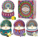 Diwali Matka Shaped Tin Box Tea Light Candles