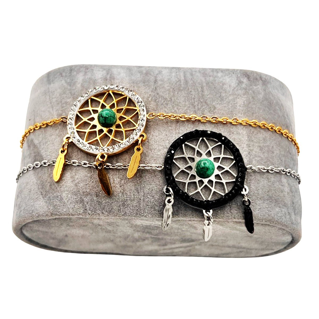 Dream Catcher Bracelet With Zircon - STLESS