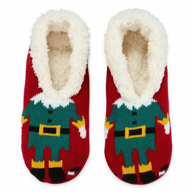 Elf Slipper Socks Christmas Gift