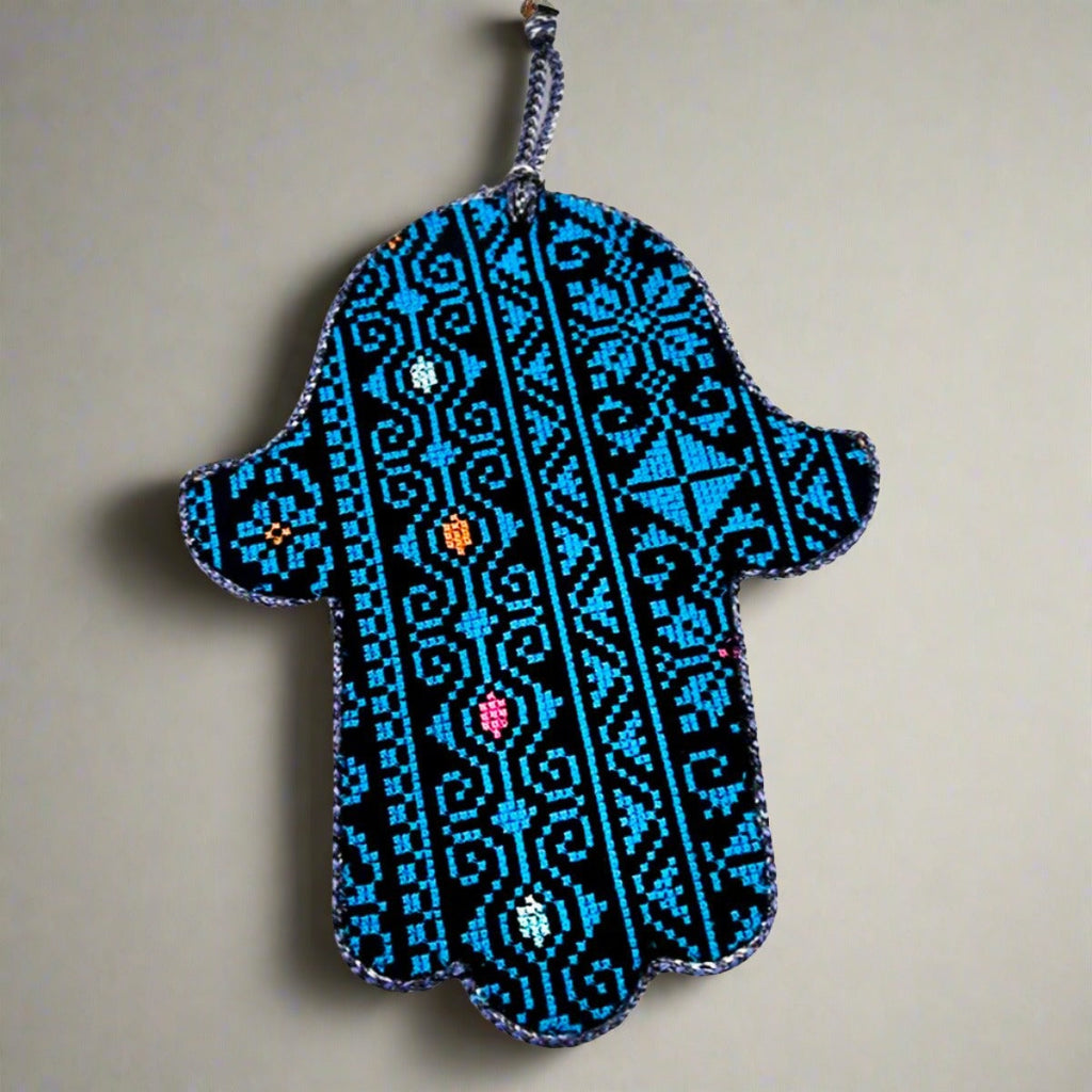 Embroidery Hamsa Wall Hanging - STLESS