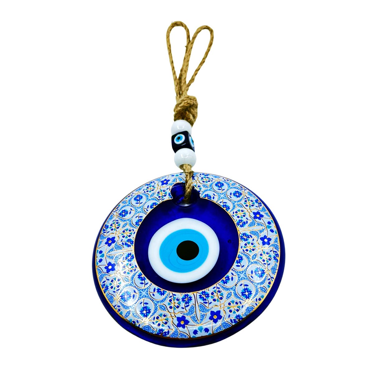 Evil Eye Blue Floral
