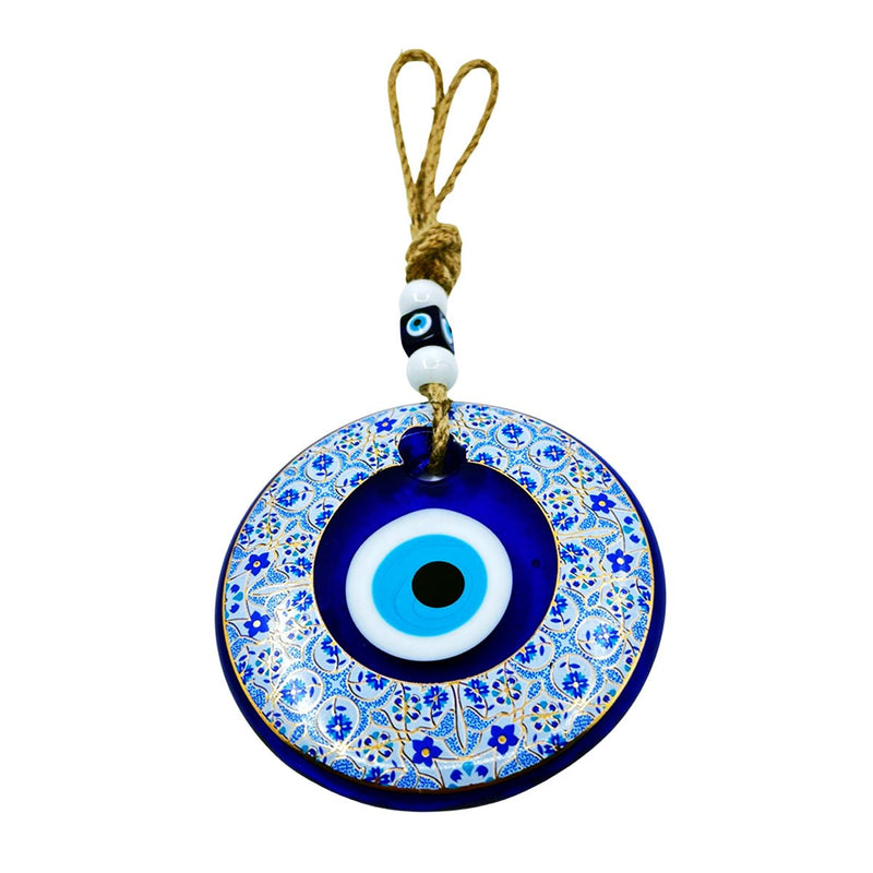 Evil Eye Blue Floral