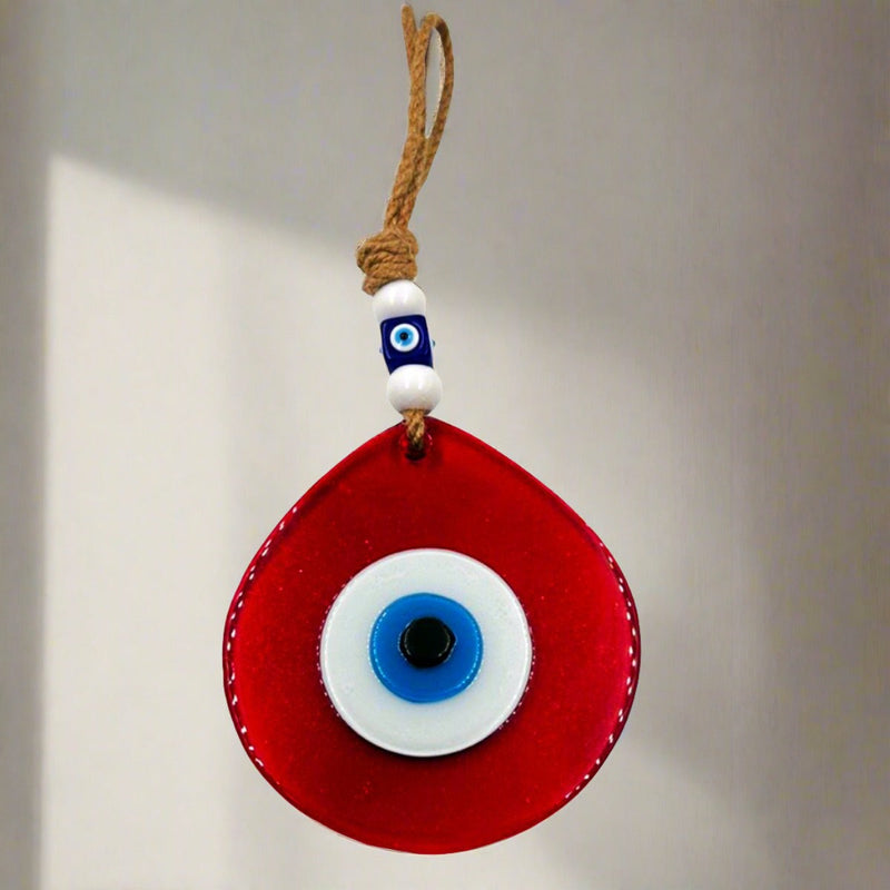 Evil Eye Transparent Red