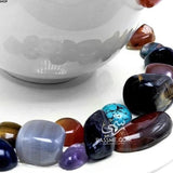 Gemstone And Porcelain Coffee Cup / Tea