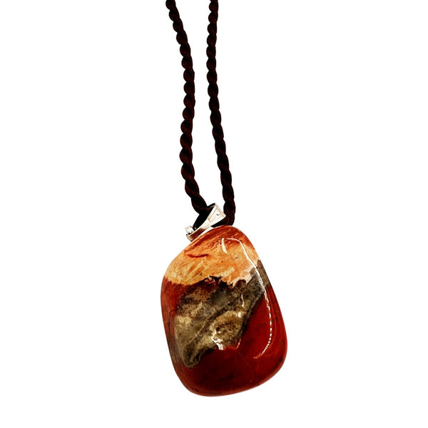 Gemstone Stone Necklace Agate - STLESS