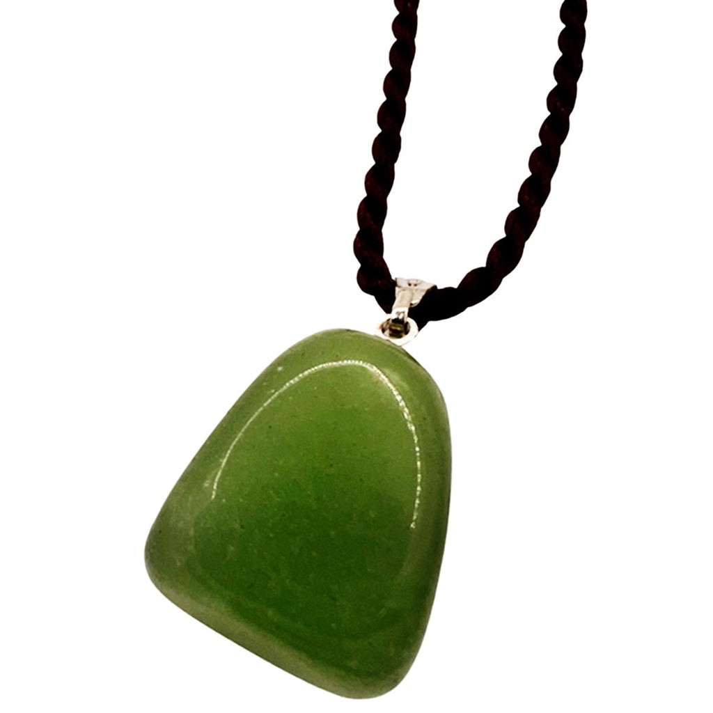 Gemstone Stone Necklace Jade - STLESS