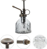 Glass Watering Spray Bottle Vintage