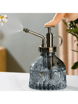 Glass Watering Spray Bottle Vintage