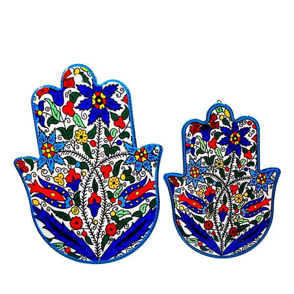Hamsa Floral Pattern Stand