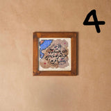 Hand Calligraphy Wooden Frame Small