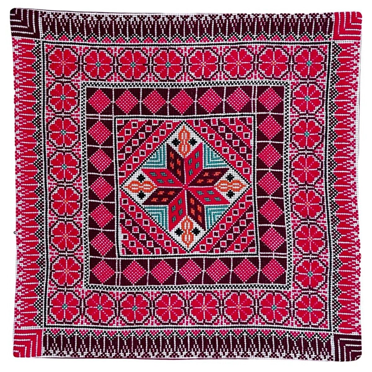 Handmade Embroidery Cushion Cover Watermelon