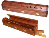 Incense Box Indian Rosewood Stick Holder