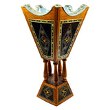 Incense Holder Bakhoor Oud Syrian Wooden Arabian Incense Mabkhara