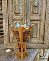 Incense Holder Bakhoor Oud Syrian Wooden Arabian Incense Mabkhara
