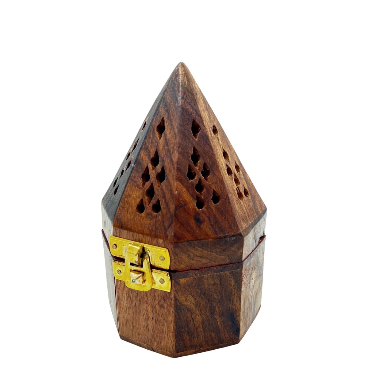 Incense Holder Pyramid Box Handmade Wooden