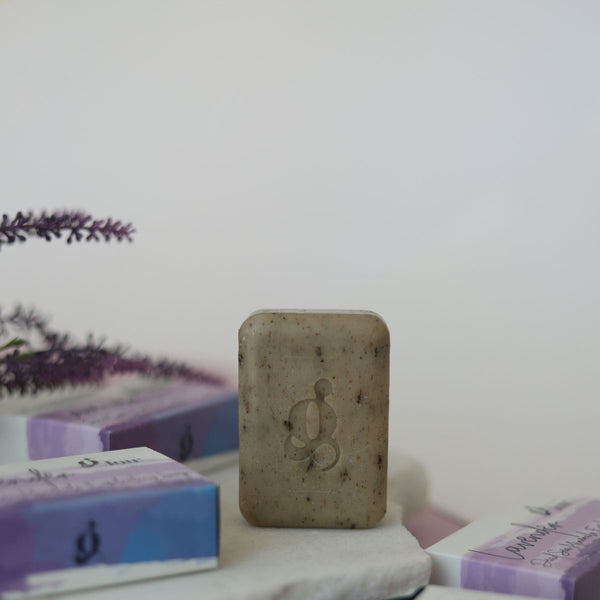 Lavender Dead Sea Minerals Exfoliating Soap