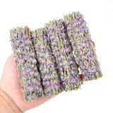 Lavender Flower Smudge Stick Natural Dried Flower Lavender Stick Aromatherapy Stick For Home Cleansing Negative Energy Clearing