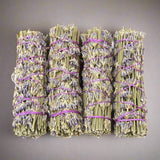 Lavender Flower Smudge Stick Natural Dried Flower Lavender Stick Aromatherapy Stick For Home Cleansing Negative Energy Clearing