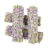 Lavender Flower Smudge Stick Natural Dried Flower Lavender Stick Aromatherapy Stick For Home Cleansing Negative Energy Clearing
