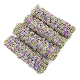 Lavender Flower Smudge Stick Natural Dried Flower Lavender Stick Aromatherapy Stick For Home Cleansing Negative Energy Clearing