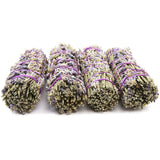 Lavender Flower Smudge Stick Natural Dried Flower Lavender Stick Aromatherapy Stick For Home Cleansing Negative Energy Clearing