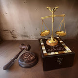 Lawyer Balance and Box Lawyer / Judge Gift Set