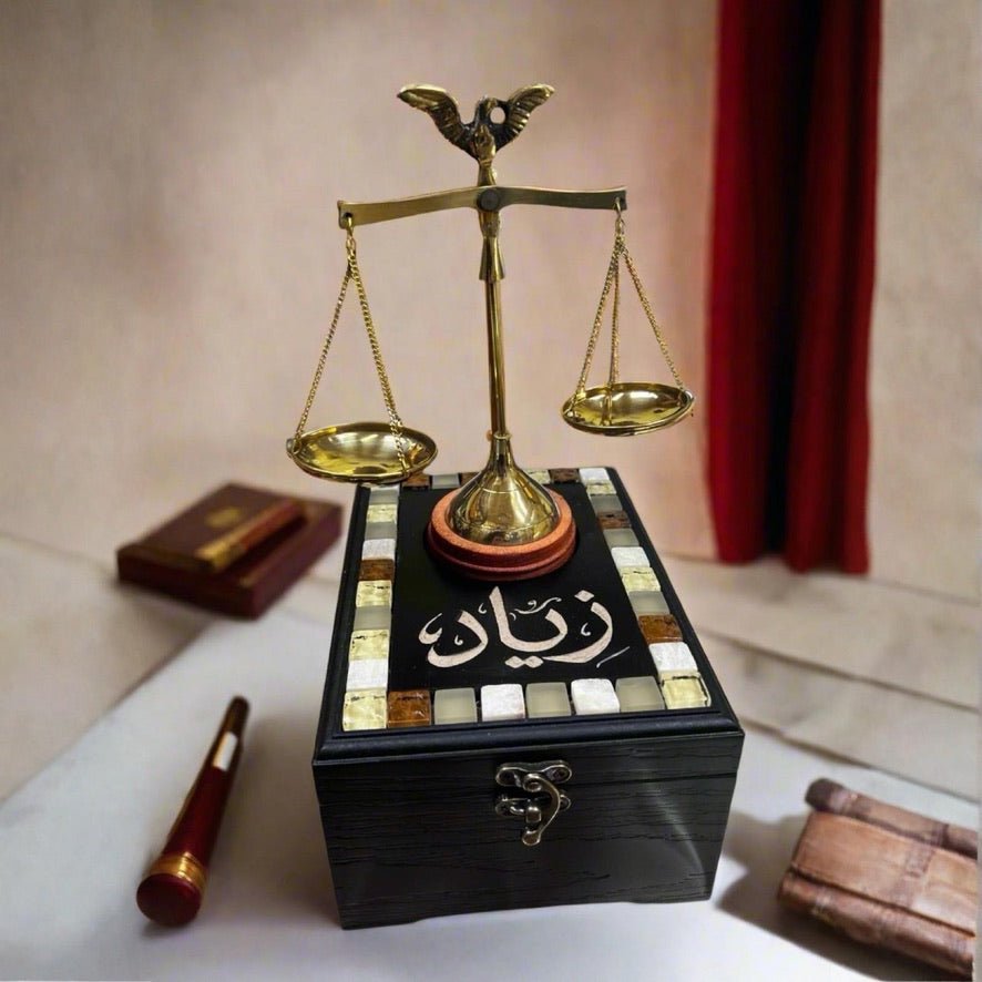 Lawyer Balance and Box Lawyer / Judge Gift Set