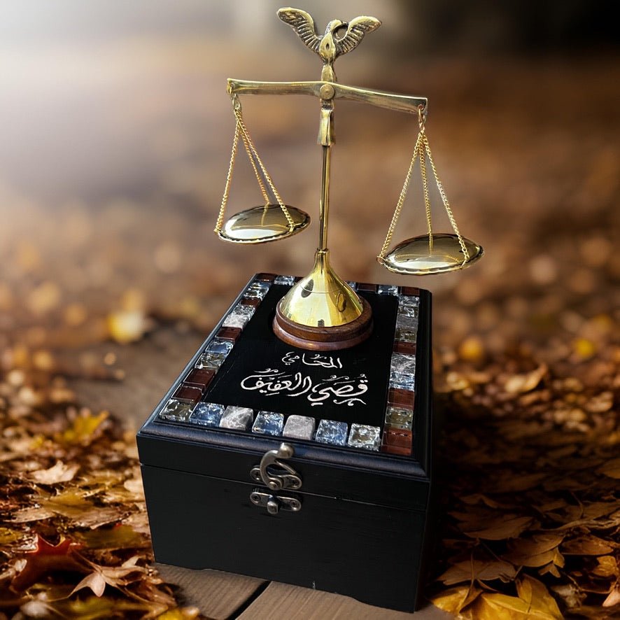 Lawyer Balance and Box Lawyer / Judge Gift Set