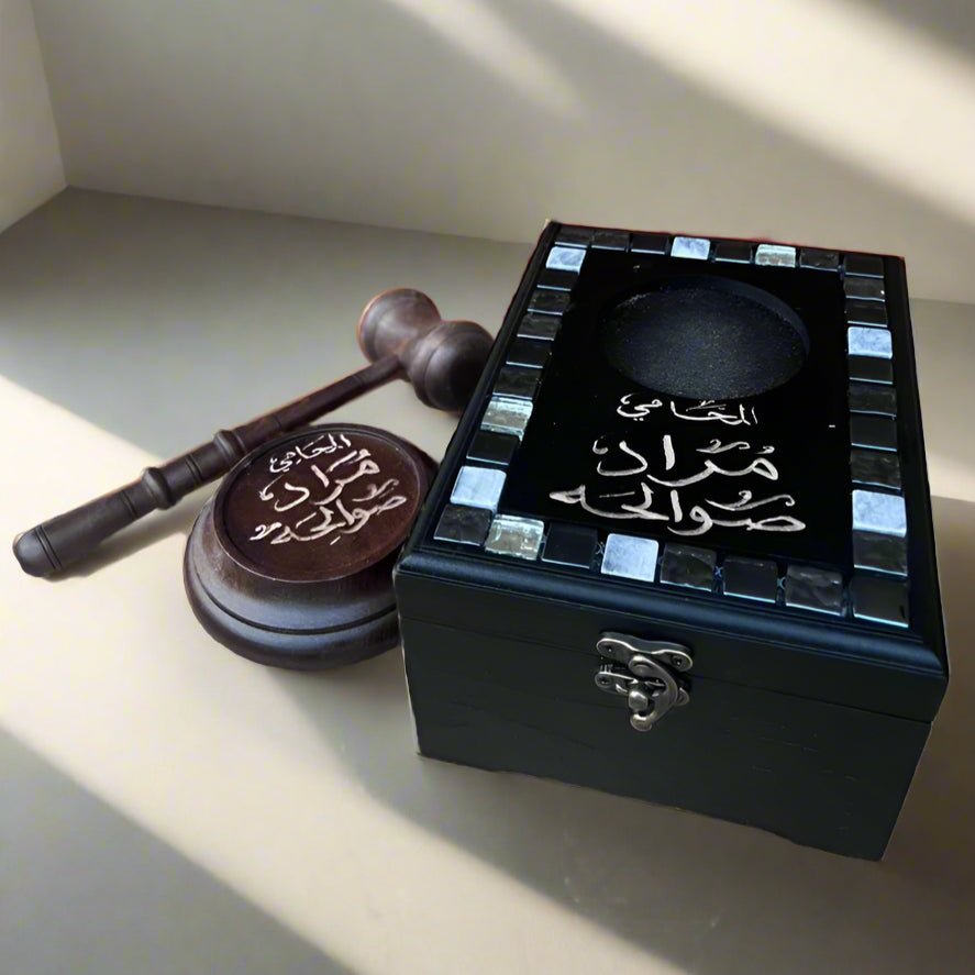 Lawyer Balance and Box Lawyer / Judge Gift Set