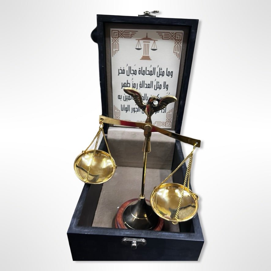 Lawyer Balance and Box Lawyer / Judge Gift Set