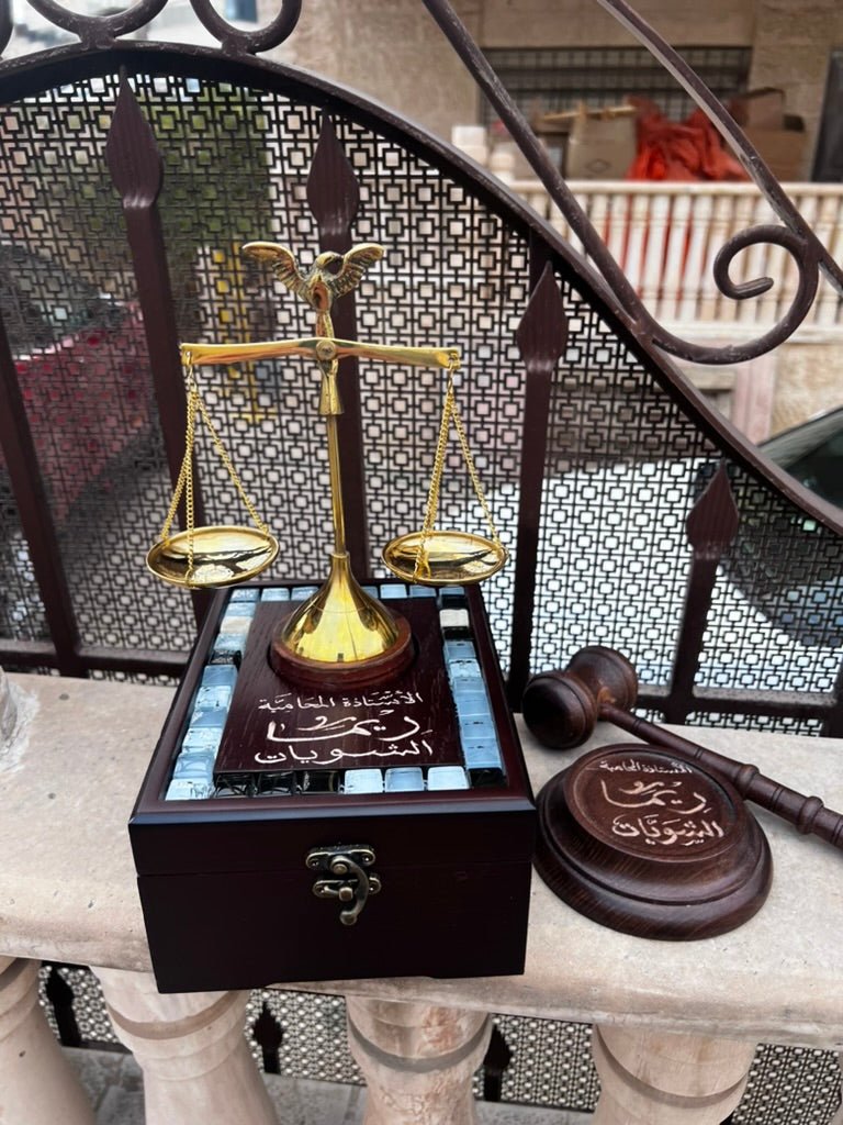 Lawyer Balance and Box Lawyer / Judge Gift Set