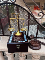 Lawyer Balance and Box Lawyer / Judge Gift Set