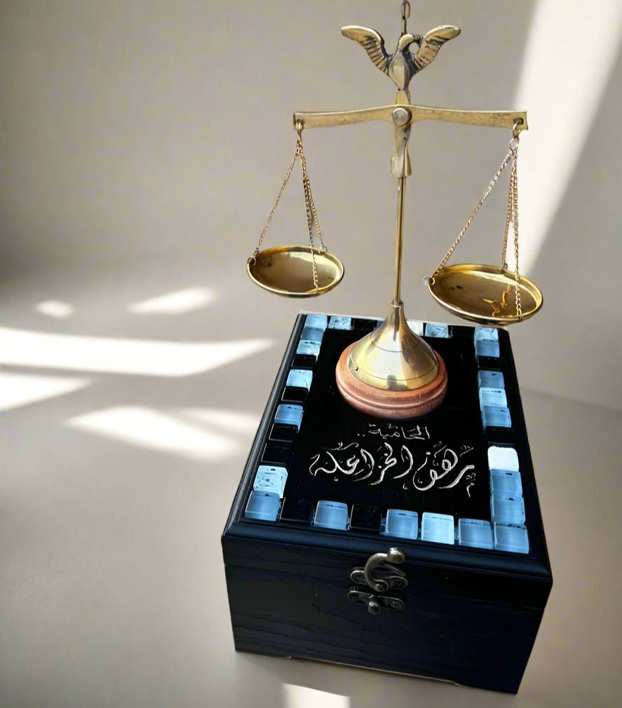 Lawyer Balance and Box Lawyer / Judge Gift Set