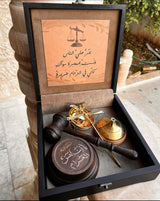 Lawyer Balance with jagel and Box Lawyer / Judge Gift Set
