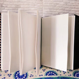 Leather Journal with Lock, Embossed Handmade Leather Grimoire Diaries, Spell Book