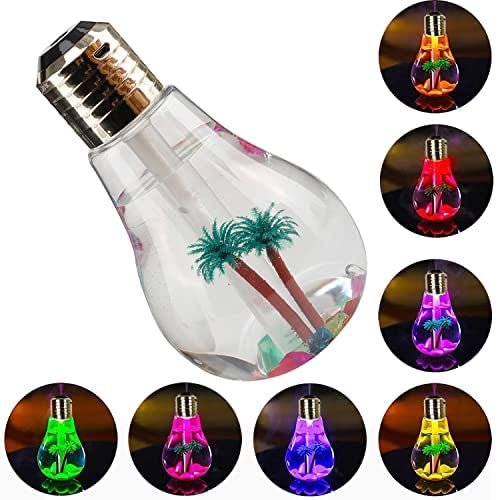 Ledbulb Lamp Humidifier Air Humidifier Bulb at Night
