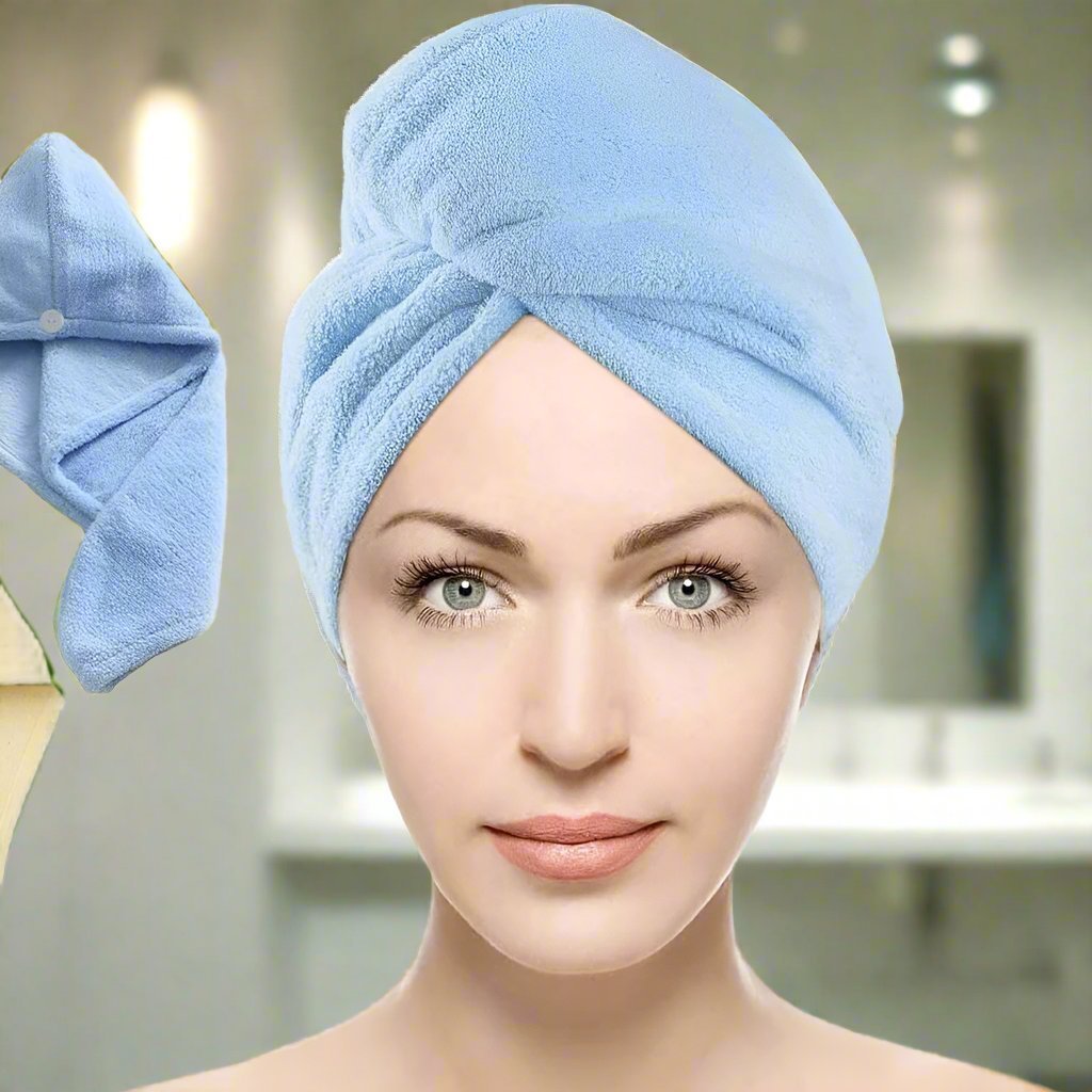 Microfiber Hair Drying Towel, Hair Towel Wrap Dry Hair Hat