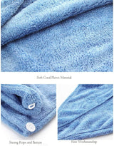 Microfiber Hair Drying Towel, Hair Towel Wrap Dry Hair Hat