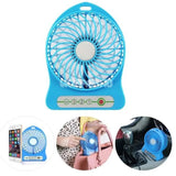 MINI FAN RECHARGEABLE 3 MODE PORTABLE USB LITHIUM BATTERY