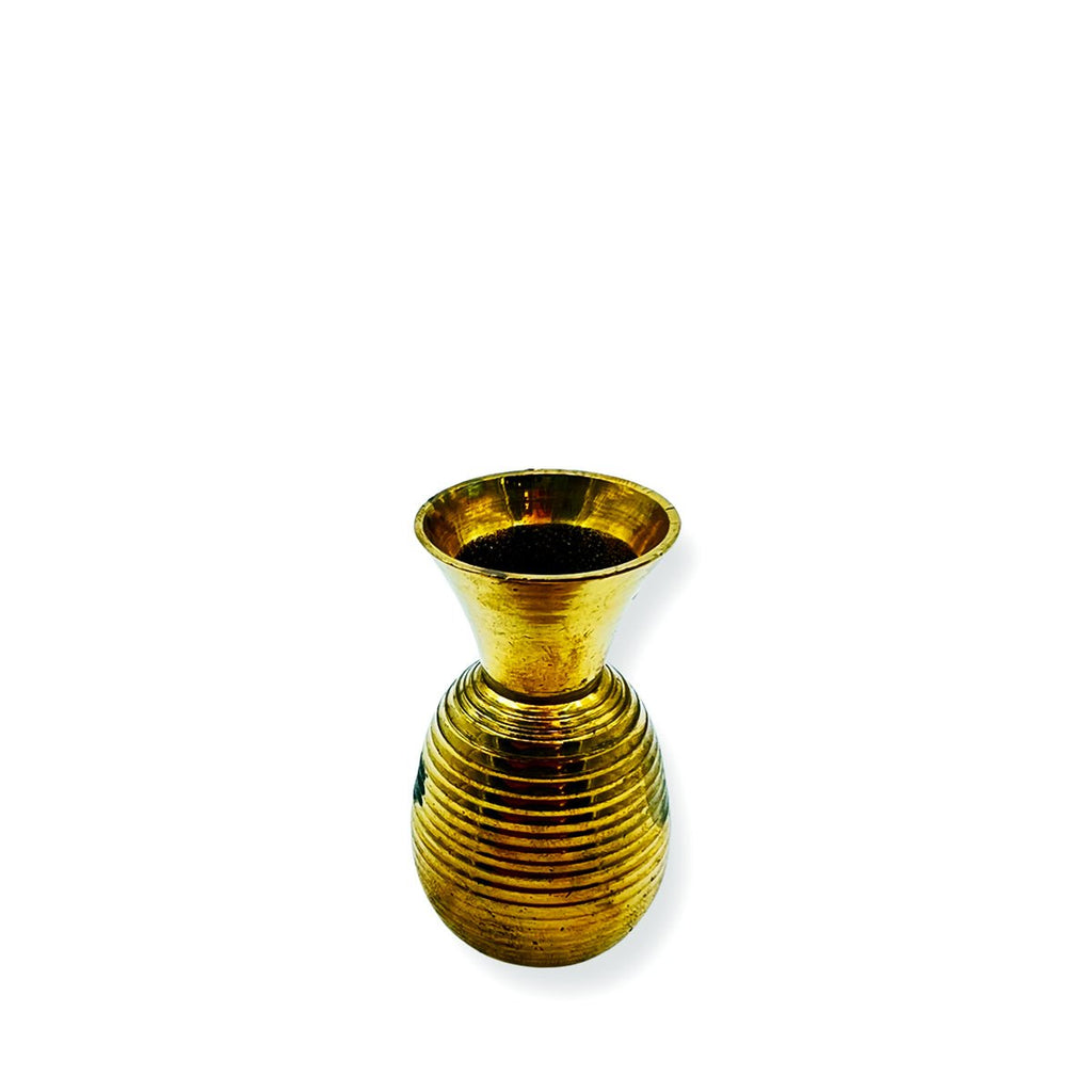 Mini Incense Holder Vase Brass - STLESS