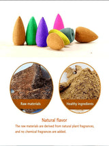 Natural Backflow Incense Cones