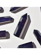 Natural Crystal Blue Sandstone Hexagonal
