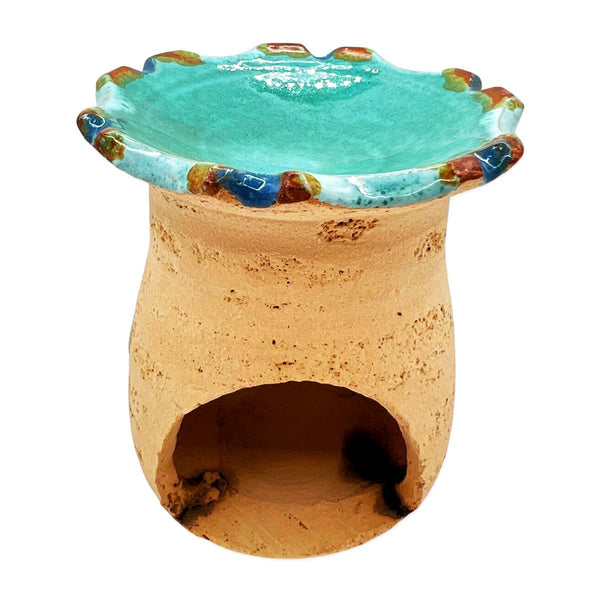 Oil Warmer Tealight Warmer Handmade Clay Nabatean